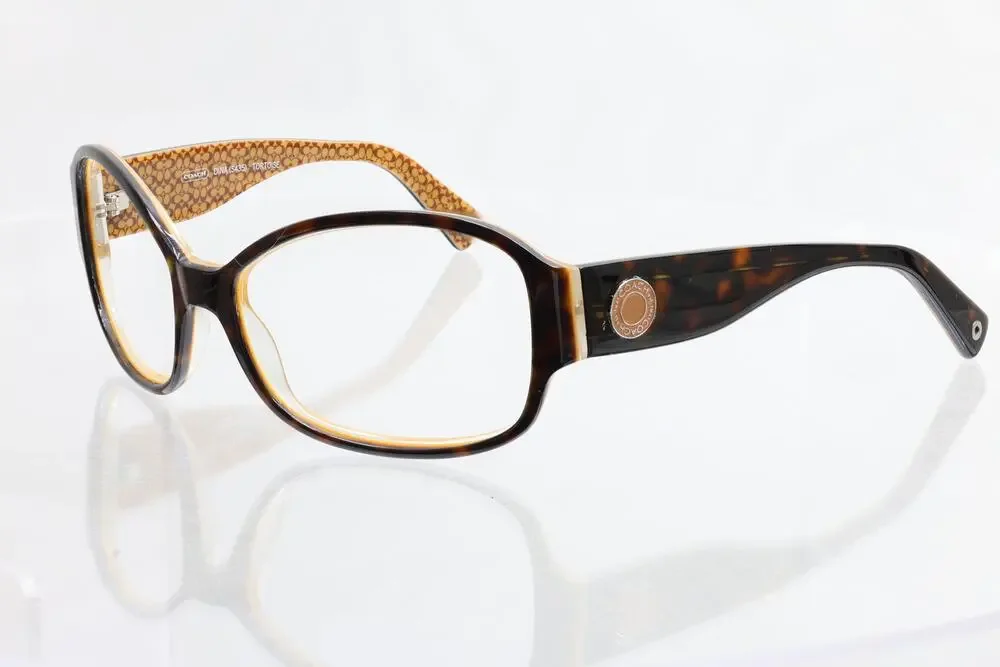 Coach Dina (S435) Tortoise 61-17-125mm Sunglass / Eyeglass FRAMES ONLY - GOOD
